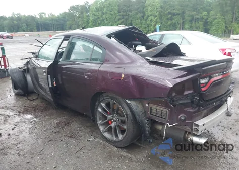 2021 Dodge Charger Scat Pack Rwd из США, поврежденный, VIN 2C3CDXGJ8MH578006